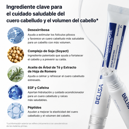 Sérum Coreano Belisa™ Crecimiento del Cabello